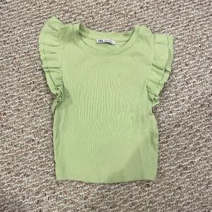 BUNDLE! Zara Women's Tank top with Ruffle Sleeves